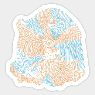 Mount Shasta (no text) Sticker